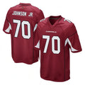 A.Cardinals #70 Paris Johnson Jr. Player Game Stitched Football Jerseys