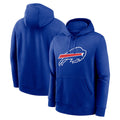 B.Bills Royal Primetime Club Logo Hoodie Player Football Jerseys