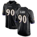 B.Ravens #90 David Ojabo Player Black Home Game Football Jerseys