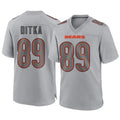 C.Bears #89 Mike Ditka Player Gray Fashion Game Football Jerseys
