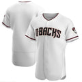 A.Diamondbacks Blank Player White Crimson Elite Stitches Baseball Jerseys