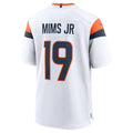 D.Broncos #19 Marvin Mims Jr Player White Game Stitched American Football Jerseys