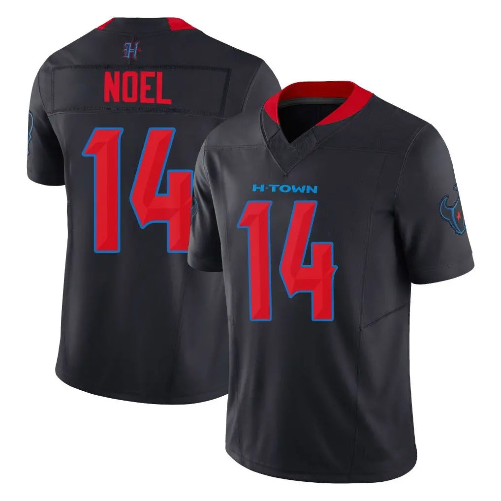 H.Texans #14 Jaylin Noel Player Navy Alternate Vapor F.U.S.E. Limited Football Jerseys