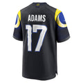 LA.Rams #17 Davante Adams Player Midnight Blue Rivalries Collection Game Football Jerseys