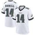 P.Eagles #14 Sam Howell Player White Home Game Football Jerseys