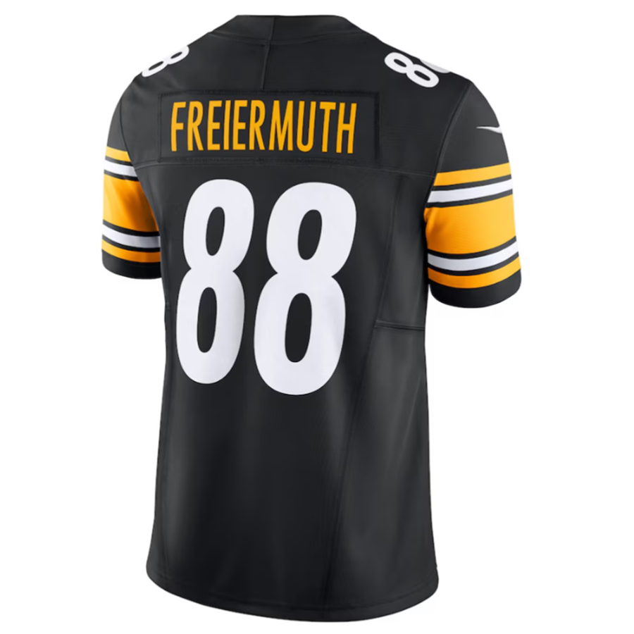 #88 Pat Freiermuth Player P.Steelers Black Vapor F.U.S.E. Limited Football Jerseys
