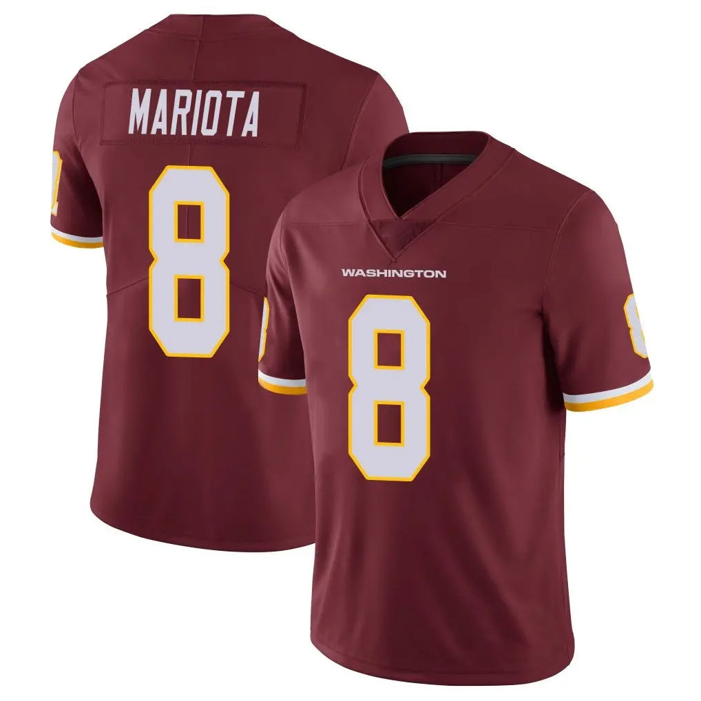 W.Commanders #8 Marcus Mariota Player Burgundy Vapor Limited Football Jerseys