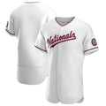 W.Nationals Blank Player White Replica Baseball Jerseys